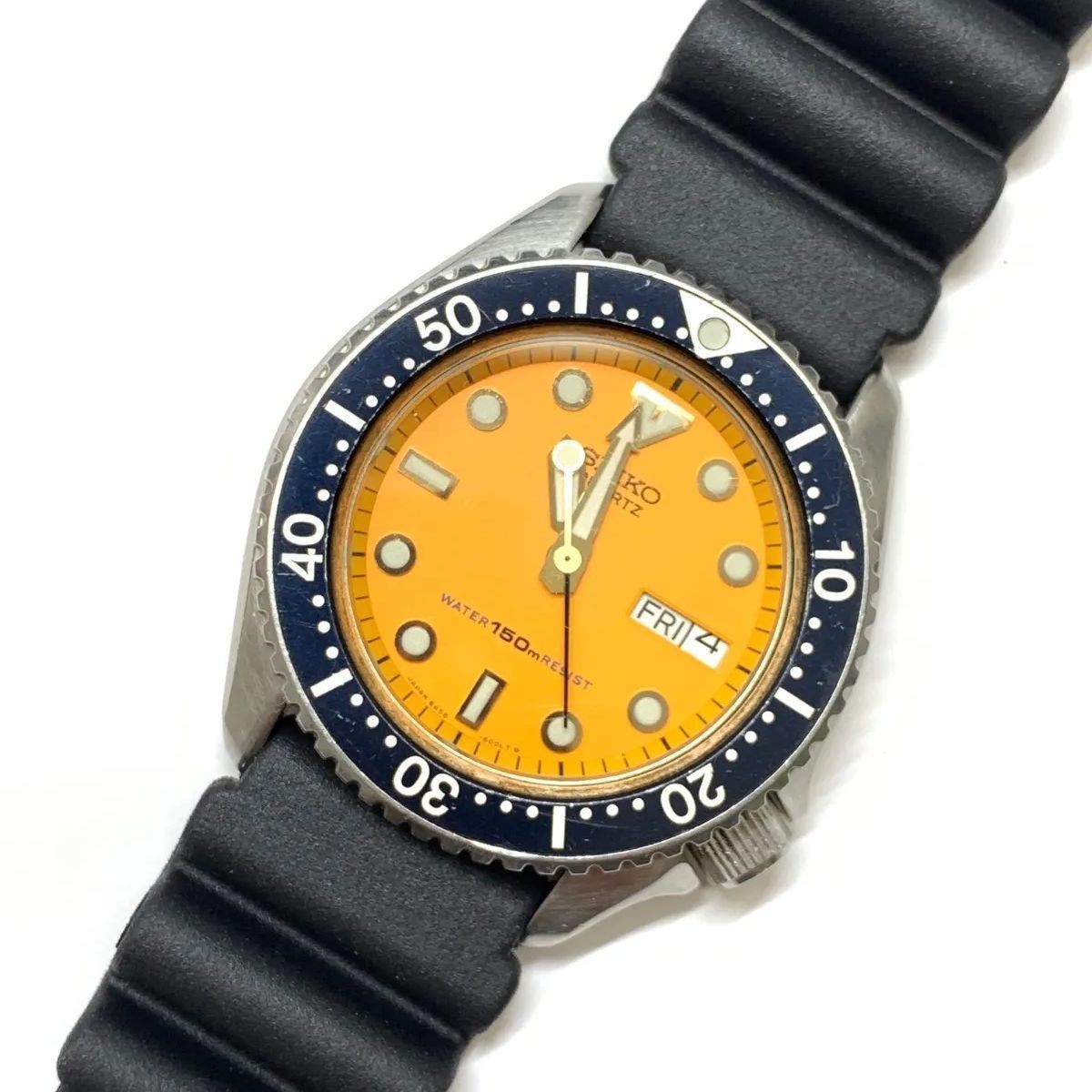 SEIKO 6458-600A Quartz watch Orange JP | eBay