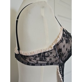 Victoria&rsquo;s Secret Sexy Little Things French Maid Lingerie 36C Lace Babydoll Y2K