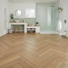 Karndean Van Gogh Warm Brushed Oak Herringbone SM-VGW121T LVT – NEW - 3.29 m2