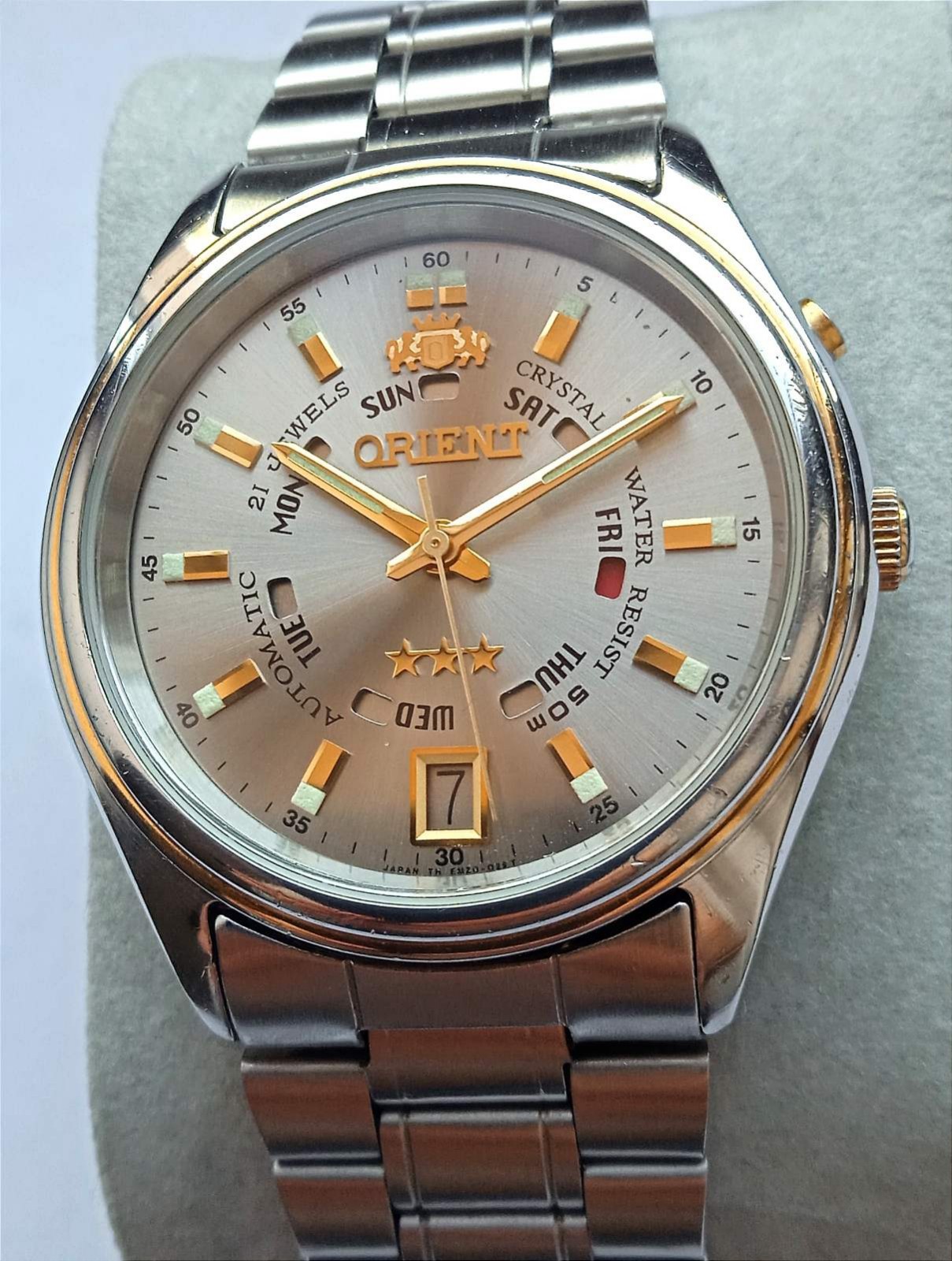 Orient Watch Automatic Men Day/Date - image 6