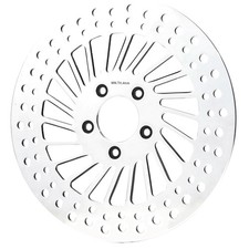 Disc Brake Rotor Front Left Driver Side Sliver Stainless Steel 1FLBRFFHTSRG2