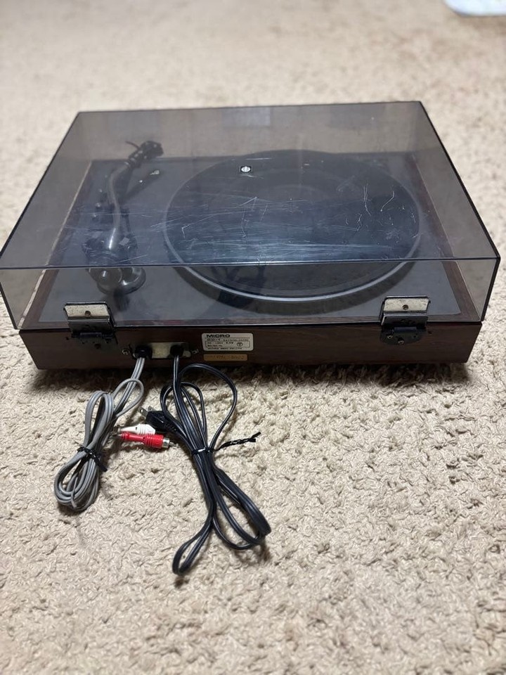 Working item Micro Seiki DD 1 record player with cartridge included eBay