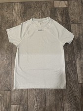 Nobull Running Fluorescent T Shirt In White Size Medium