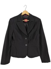EDC Kurz-Blazer Damen Blazer Gr. DE 38 schwarz Casual-Look