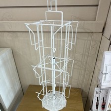Wire Metal Rotating Spinner Countertop Greeting Card/Postcard Display Rack A5