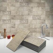 Art3d 102-Pcs 3x6" Peel & Stick Subway Tile Kitchen Bathroom Backsplash Fireplac