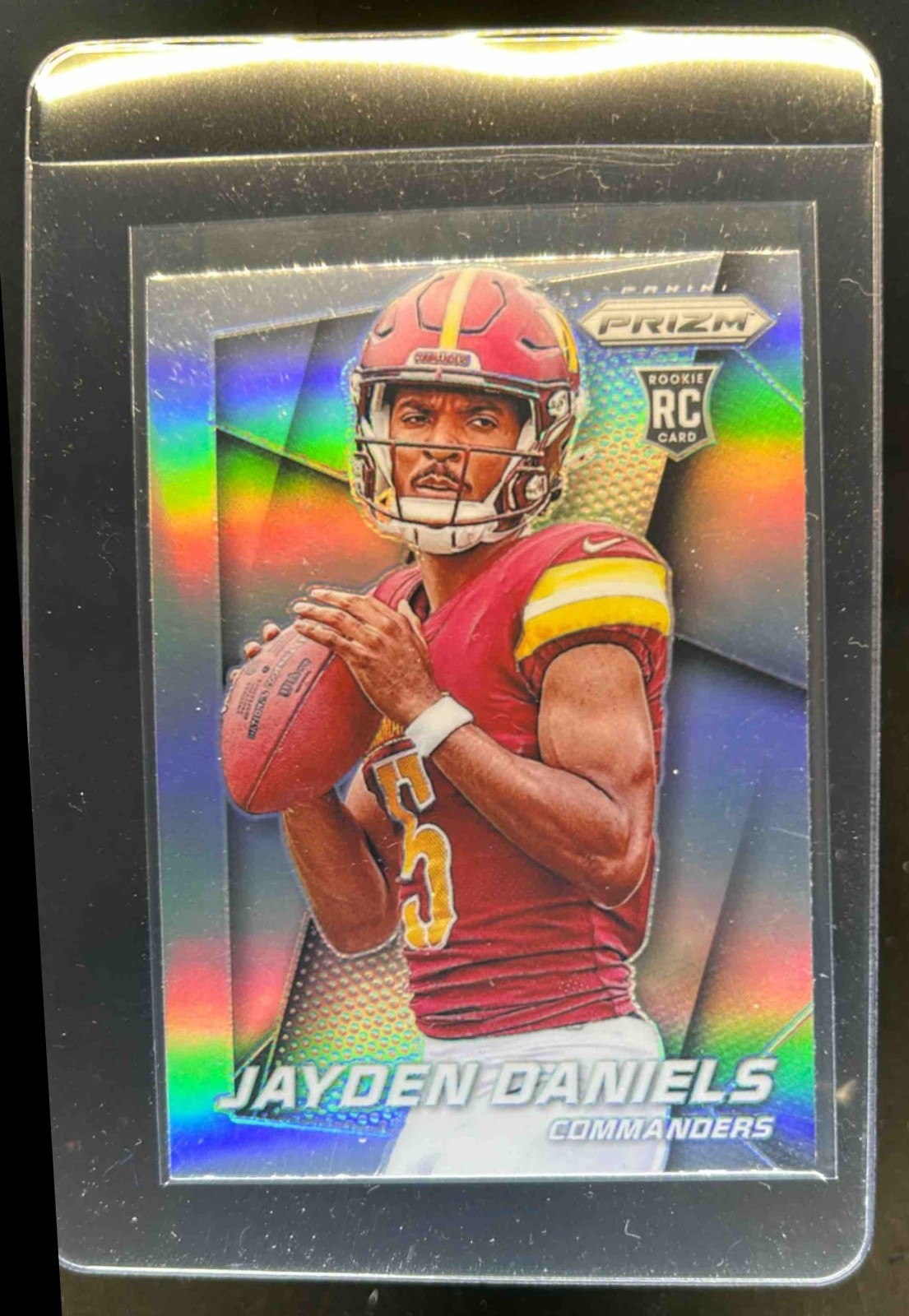 2024 Prizm Jayden Daniels Flashback Rookie RC Silver Rookie #8 Commanders