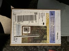 Midwest U054P Outdoor Power Outlet 50A 120/240v RV Power Outlet