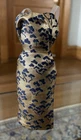 Vintage Look Navy Gold Lame Sheath Dress Barbie Mattel 1963 Repro