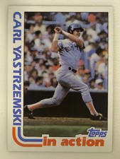 1982 Topps - In Action Carl Yastrzemski #651