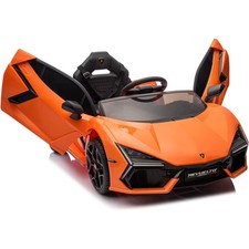 12V Ride On Car for Kids Electric Vehicle Battery Powered Sports Car Toy with Bl