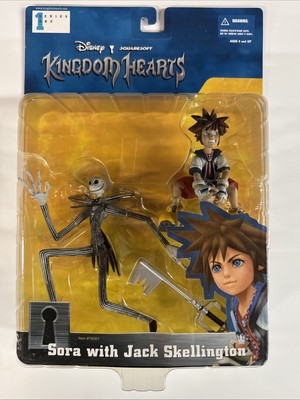 Jack Skellington And Sora Action Figure 2 pack Kingdom Hearts Disney New