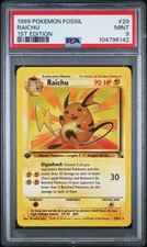 Raichu 29/62 Fossil Regular for sale online | eBay