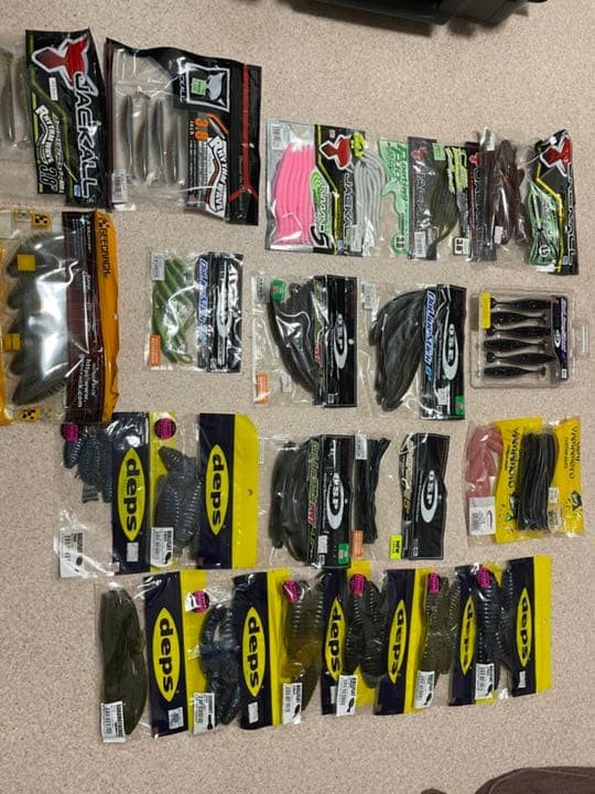 Black bass, bass fishing with case - Image 8