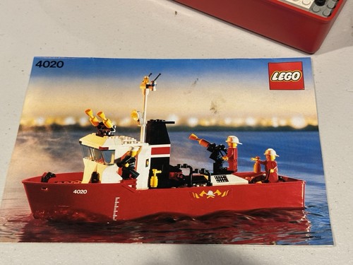 JUEGO DE COLECCIÓN DE BOTES DE RESCATE DE BOMBEROS Y POLICÍA LEGO 4010 y 4020 con manuales - Imagen 9 de 14