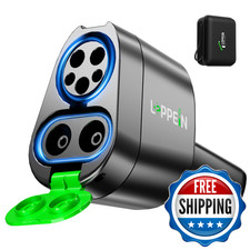 Leppein Ccs J1772 To Tesla Adapter For Model 3/S/X/Y/Cybertrunkac Dc 2 In 1
