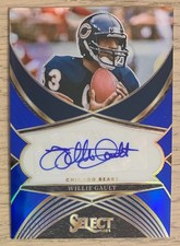 2024 Panini Select - Autograph Card - Willie Gault - Chicago Bears - 18/99