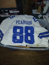 Drew Pearson Dallas Cowboys Autographed Football Jersey