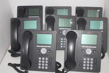 Lot de 8x POSTES / TELEPHONE PRO FILAIRE IP PHONE .. AVAYA 9608G