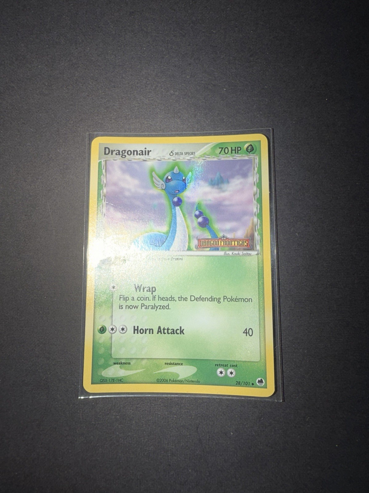 Pokémon Dragonair 28/101 Reverse Holo STAMP EX Dragon Frontiers Delta 2006 NM