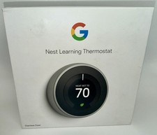 Google NEST LEARNING THERMOSTAT (T3007ES) Sta...