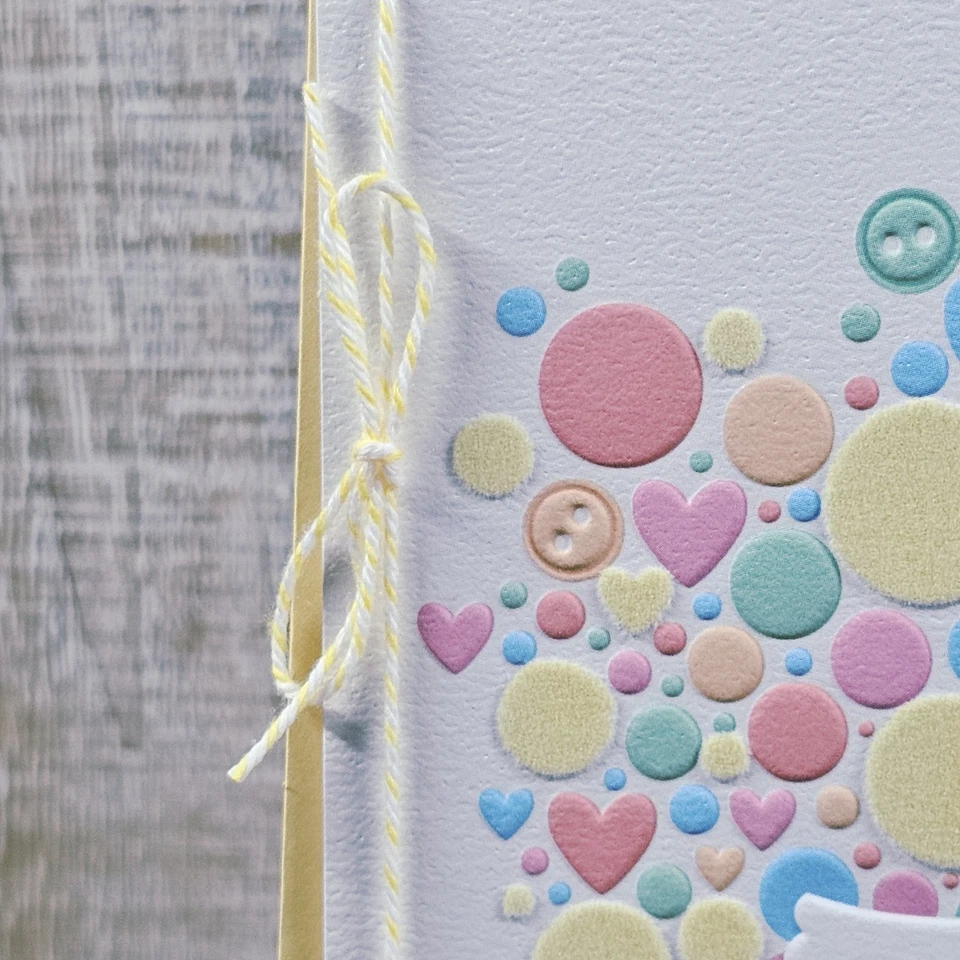 Hallmark Baby Shower Greeting Card 5x7 Bubbles Rubber Duckie Ribbon Splash - Image 4 of 4