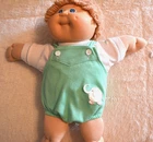 Vintage 1980s Cabbage Patch Kids Doll Coleco Signed Xavier Roberts w Outfit