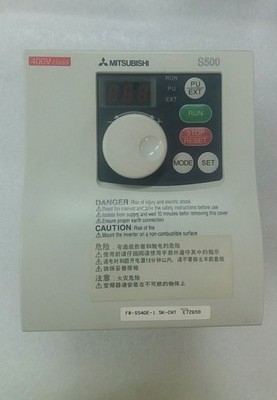 1PC USED   inverter FR-S540E-1.5K-CHT FRS540E1.5KCHT Fully tested &ex