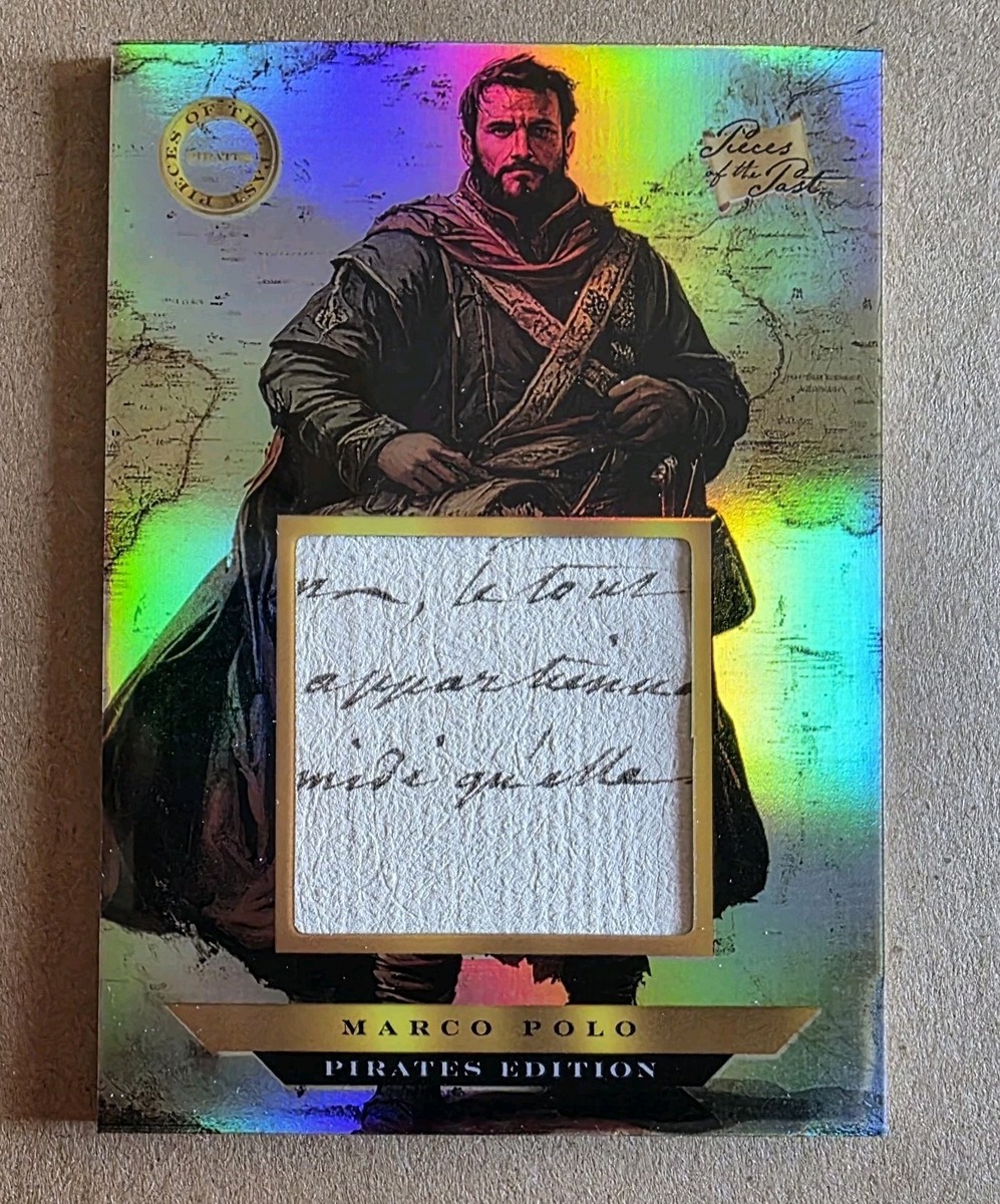 DLIPRECORDSDINARYDELTA FORCE ×MARCO POLO 2025 Pieces of the Past Pirates Edition Marco Polo #658 RELIC | eBay