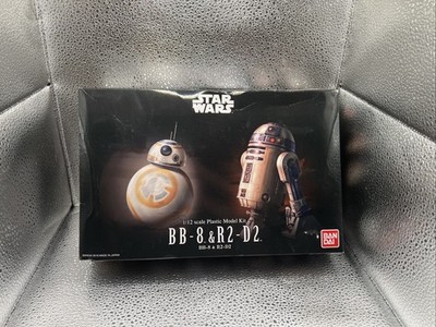 Bandai Hobby Star Wars 1/12 Plastic Model BB-8 & R2-D2