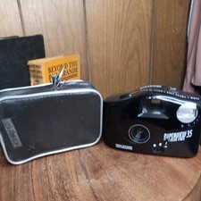 Vintage Kalimar Panorama Spirit SP 35mm Point Shoot Film Camera w/Case