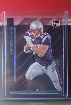 2024 Leaf Pro Set Pure - Rob Gronkowski #90 Platinum Spectrum /25