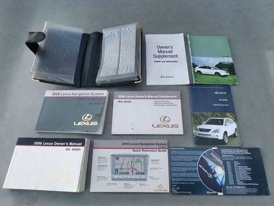 Lexus RX 330 - 350 - 400H 2007 Serviceheft Scheckheft 3U9U19100AL AMB13953