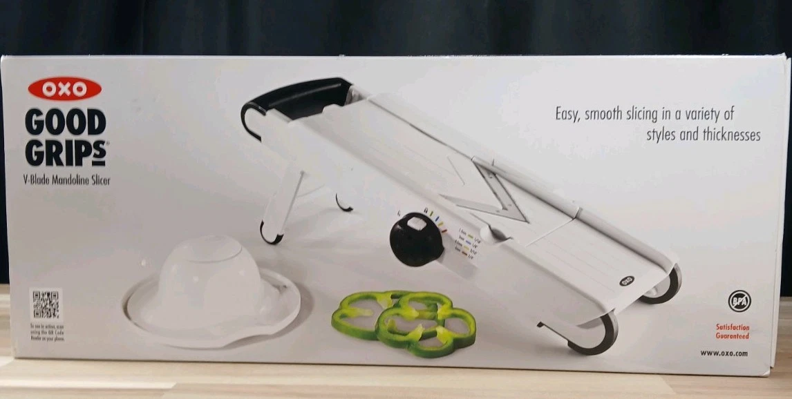 OXO GOOD GRIPS V-BLADE MANDOLINE KITCHEN Adjustable Food SLICER VEGETABLE
Opens in a new window or t