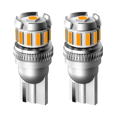 AUXITO 2X T10 921 912 194 W5W Yellow Bright Marker Side LED light Bulbs Map Lamp