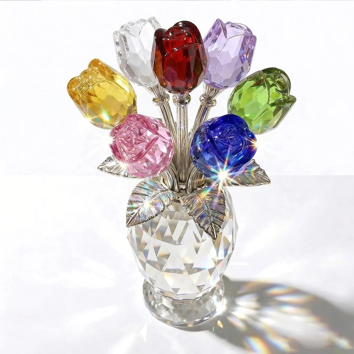 Preços baixos em Crystal Rose em Estatuetas de Swarovski | eBay