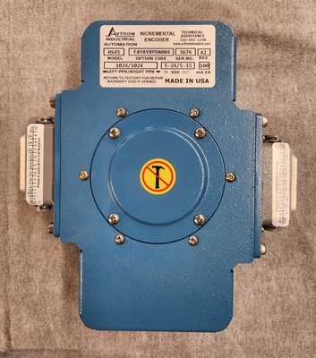 Avtron Industrial Automation Model HS45 Incremental Encoder NEW