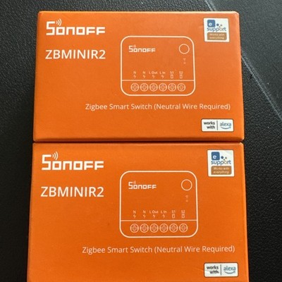 SONOFF DIY Modul Zigbee Smart Lichtschalter ZBMINI R2 Neutralkabel erforderlich 2 Stück