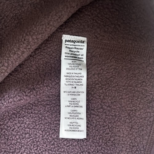 Patagonia Jacke Herren Gr. L Better Sweater 1/4 Zip Fleecepullover braun - Bild 6 von 11