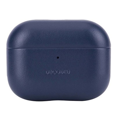 Decoded Hülle für Apple Pods Pro 3 Leder Ultra Elegant Aircase Serie Blau