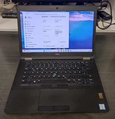 Dell Latitude E5470 · i5-6300U · 8GB · 120GB