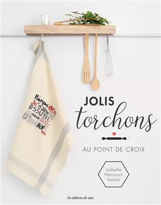 Jolis torchons au point de croix, Isabelle Haccourt Vautier