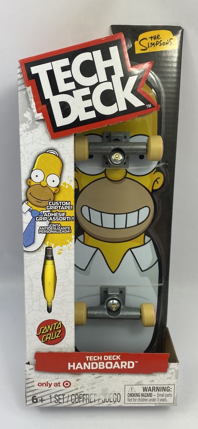 Tech Deck Handboard The Simpsons Homer 2025 Santa Cruz Free 