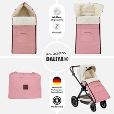 PinkZebra Coperta Reversibile per Bambole, Morbida per Passeggino da 28 a 48 cm