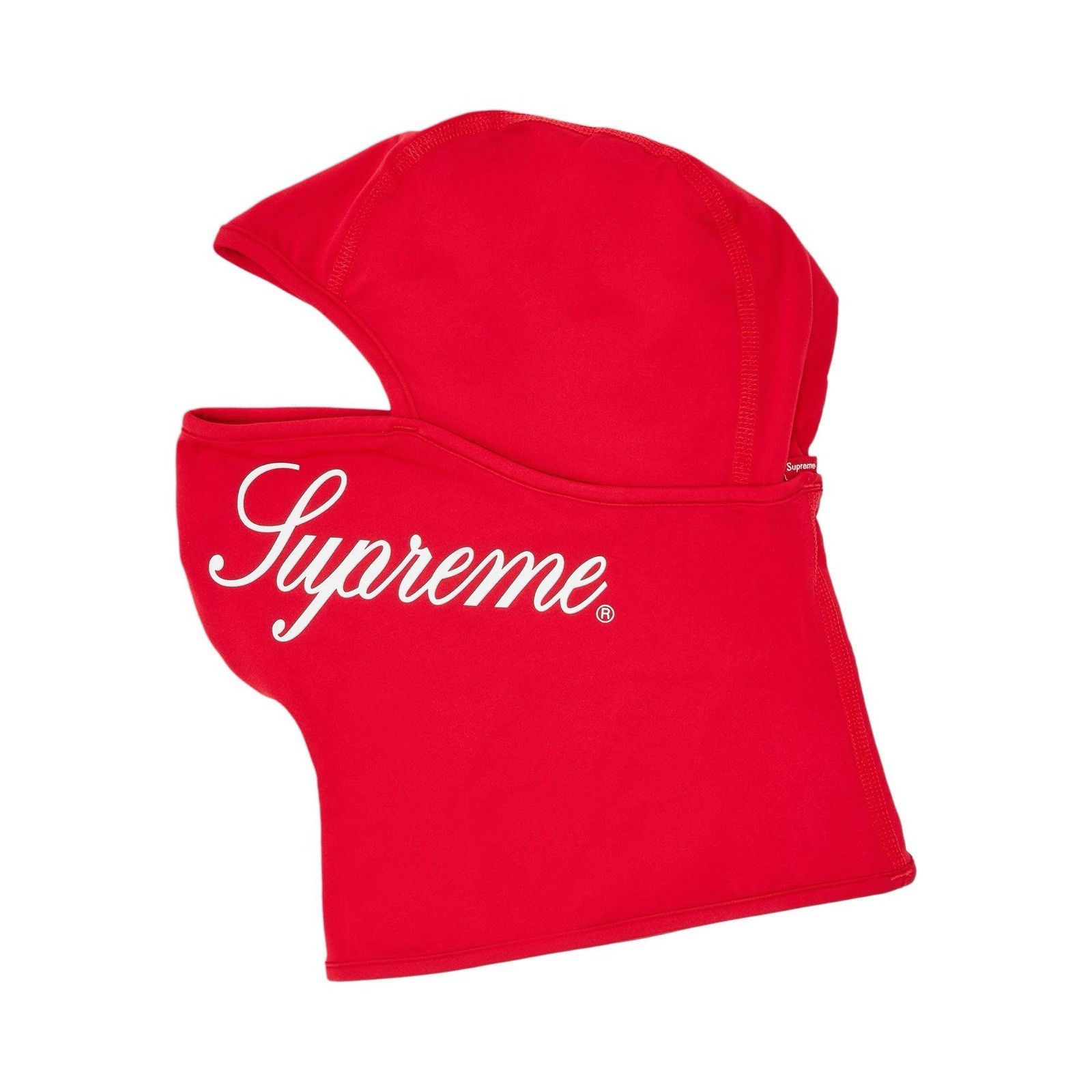 Supreme Script Lightweight Balaclava Pine Red NWT - IN HAND
