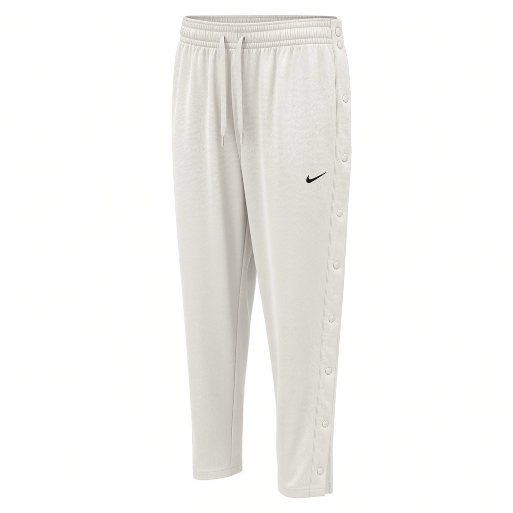 Nike Tearaway Track Pants Women’s S White Drawstring Elastic Waist 32x28 3