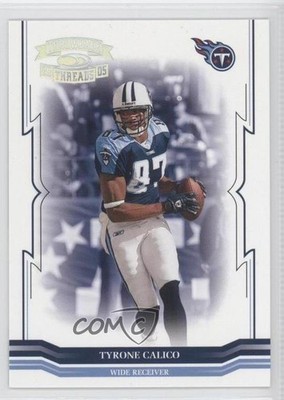 2005 Donruss Throwback Threads Silver Holofoil 99/150 Tyrone Calico #143 b5x
