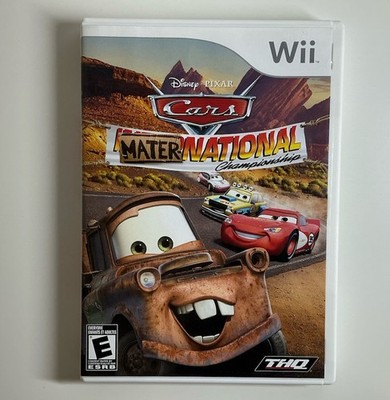 Disney Pixar Cars Mater-National - (Nintendo Wii, 2006) - CIB