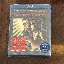Blade Runner - The Complete Collectors Edition Blu-ray, 5-Disc Set New Sealed