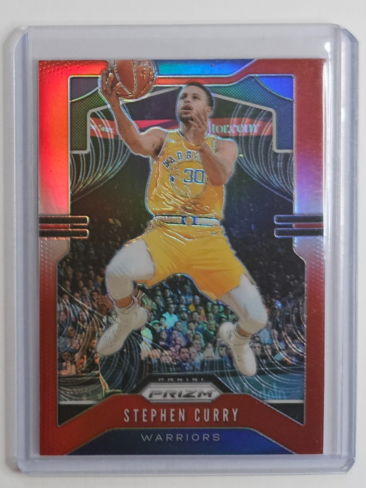 Stephen Curry Warriors 19-20 Prizm, Red Parallel, /299 🔥